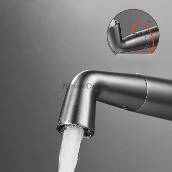 Modern Brass bath shower mixer tap swivel spout additional view