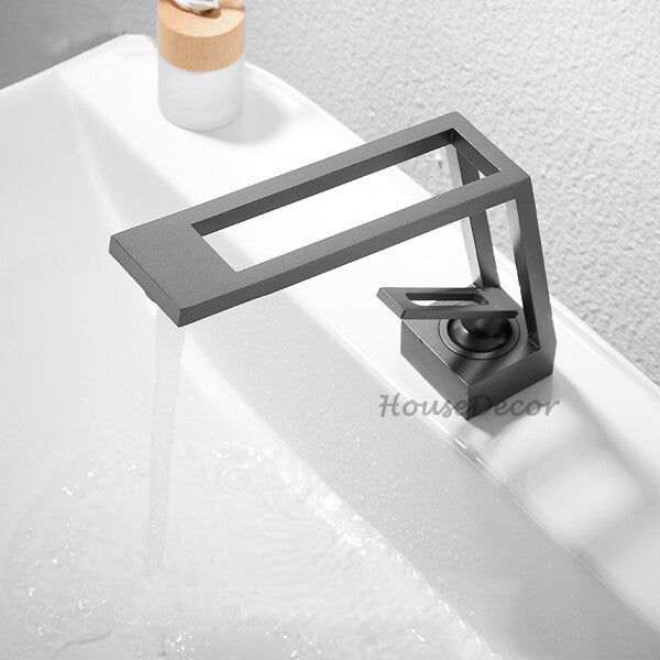 Modern bath shower mixer tap deck mounted design additional view