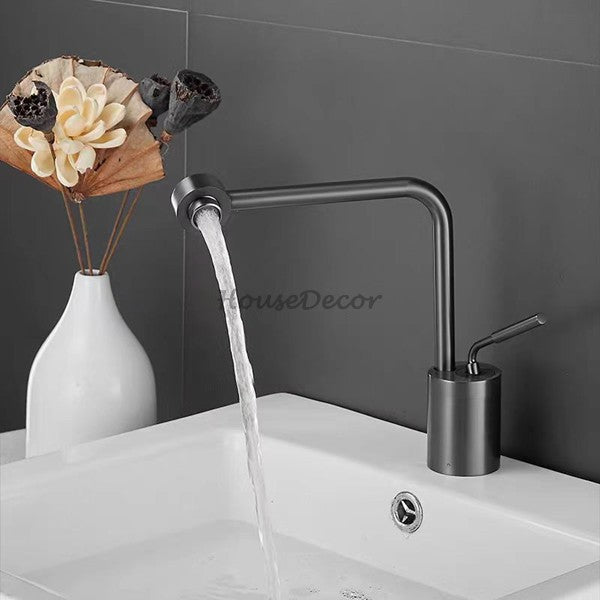 Modern Brass bath shower mixer tap swivel spout additional view
