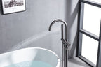 Modern bath shower mixer tap floor mounted design additional view