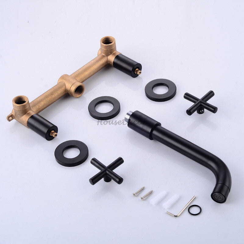Modern bath shower mixer tap wall mounted design additional view