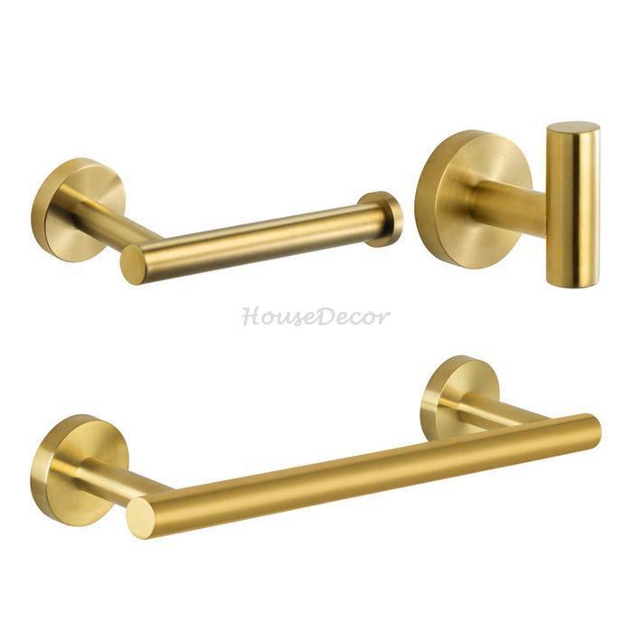 Gold towel rack detailed product view main view