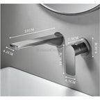 Modern bath shower mixer tap wall mounted design additional view