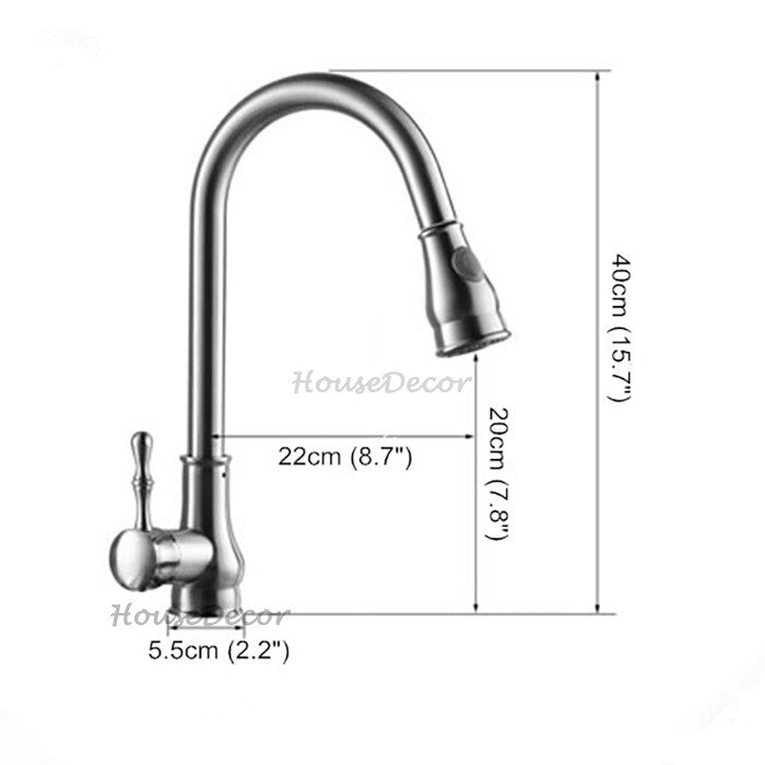 Modern bath shower mixer tap pull out spray additional view