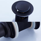 Black Brass basin waste detailed product view additional view