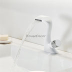 Modern bath shower mixer tap waterfall spout additional view