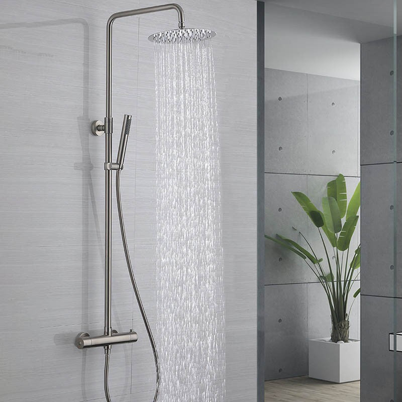 Modern bath shower mixer tap wall mounted design additional view