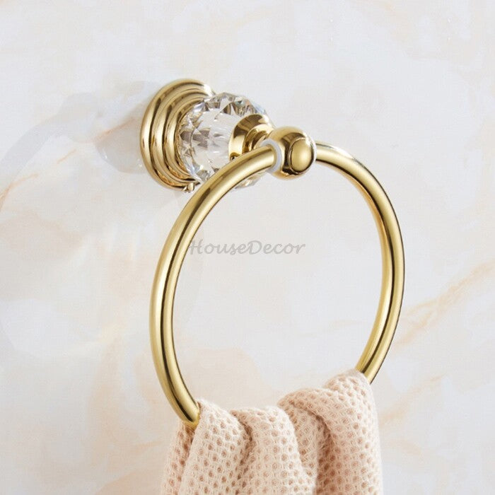 Modern towel ring wall mounted design additional view