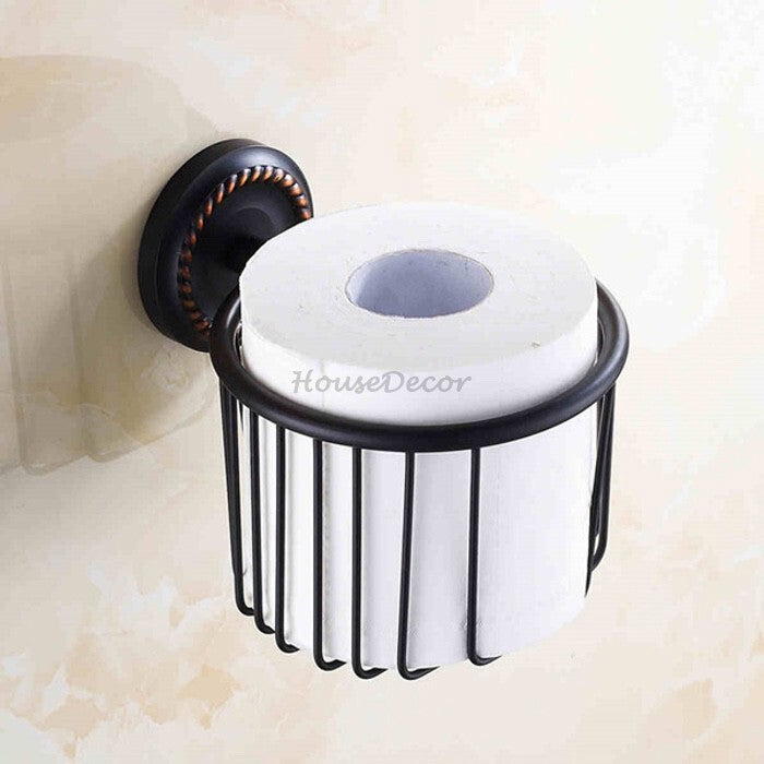 Modern toilet paper holder wall mounted design main view