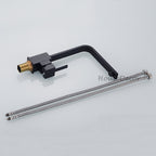 Modern kitchen sink mixer tap swivel spout additional view