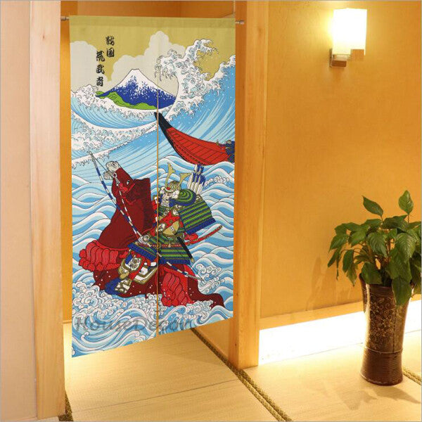 Modern Fabric doorway curtain room divider design main view