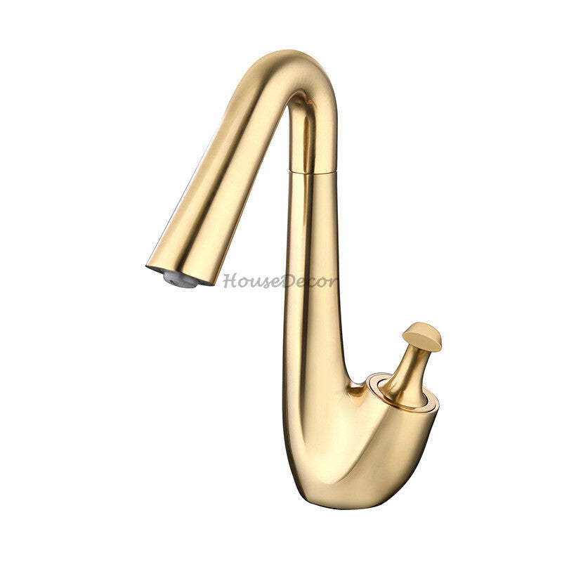 Modern bath shower mixer tap swivel spout additional view