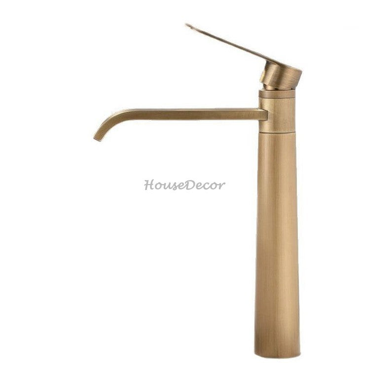 Modern bath shower mixer tap waterfall spout detail view