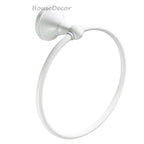 White towel rack wall mounted design additional view