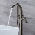 Brass bath shower mixer tap handheld shower set additional view