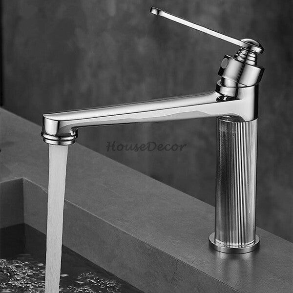 Modern Brass bath shower mixer tap single lever control additional view