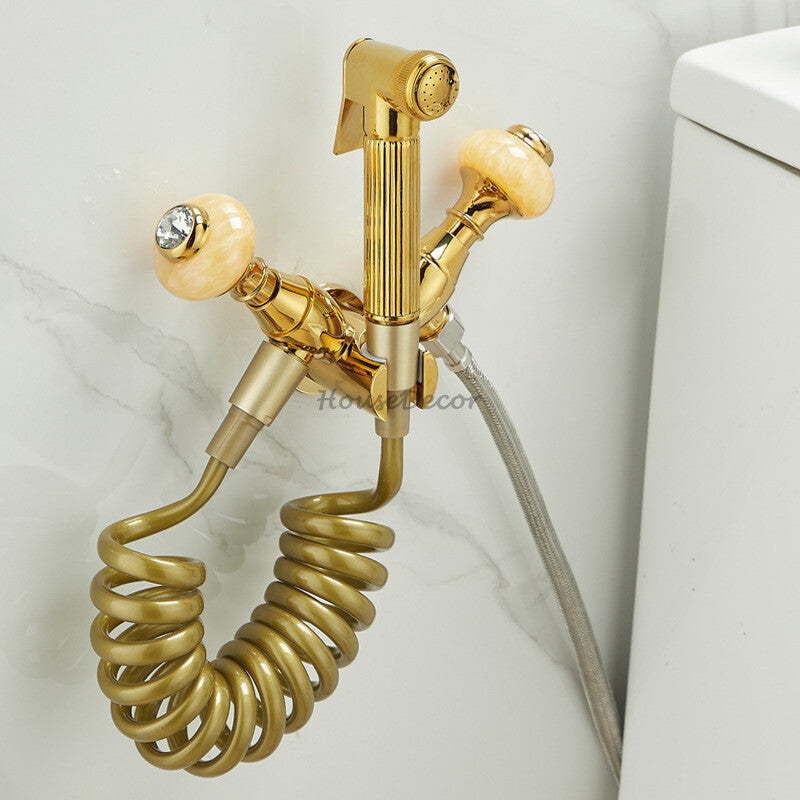 Gold home product handheld shower set additional view