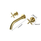 Brass bath shower mixer tap wall mounted design additional view