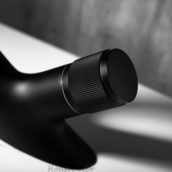 Modern bathroom basin mixer tap waterfall spout additional view