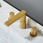 Modern bath shower mixer tap 3 hole installation additional view