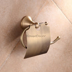 Modern toilet paper holder wall mounted design detail view