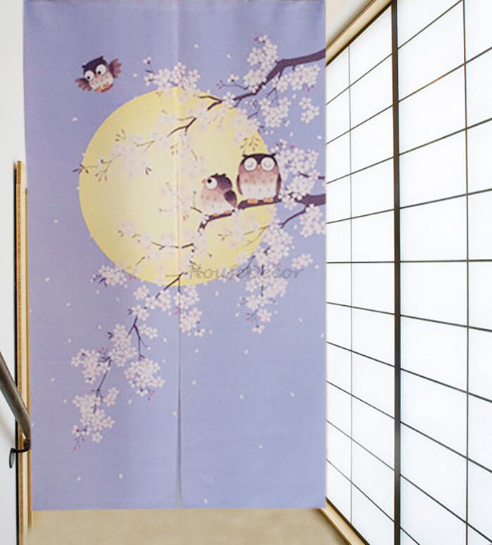 Modern Fabric doorway curtain room divider design main view