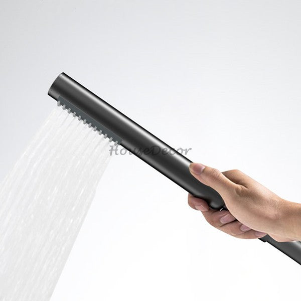 Brass bath shower mixer tap handheld shower set additional view