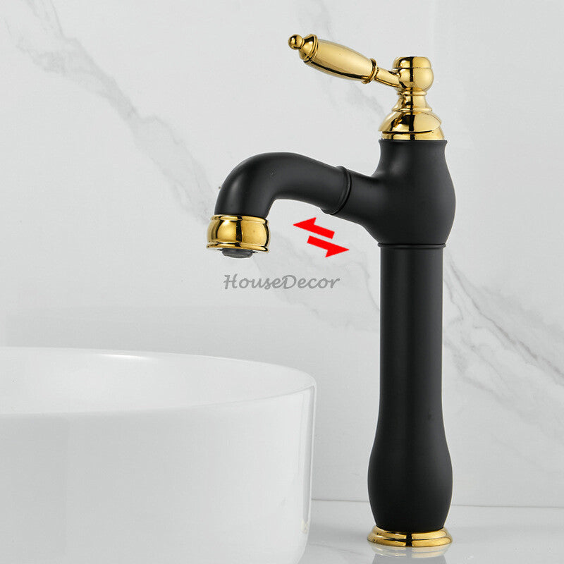 Black bath shower mixer tap pull out spray additional view
