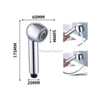 Chrome bath shower mixer tap pull out spray additional view