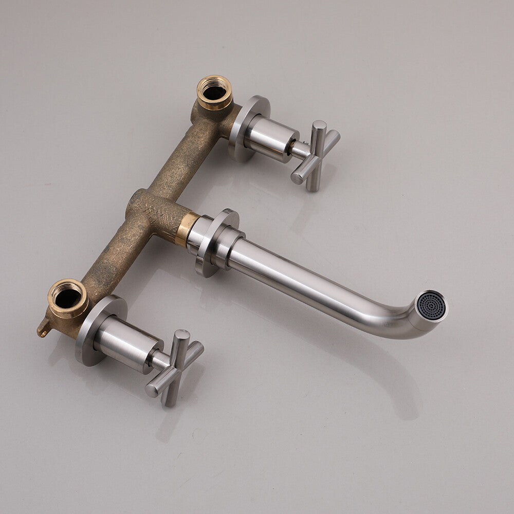 Brass bath shower mixer tap wall mounted design additional view