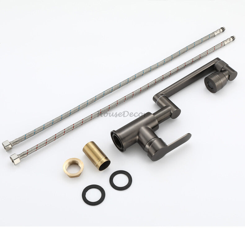 Modern bath shower mixer tap swivel spout additional view