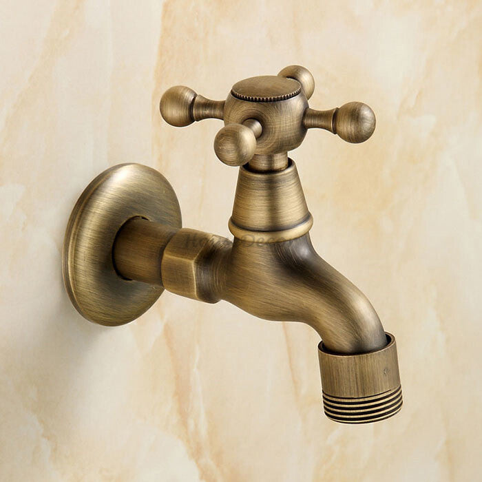 Antique Brass utility faucet detailed product view detail view
