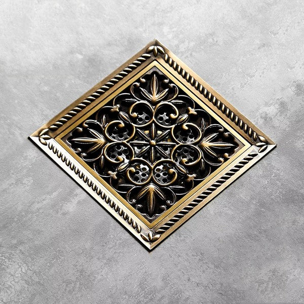 Modern Brass shower drain detailed product view main view