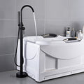 Modern bath shower mixer tap handheld shower set additional view