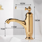 Antique Brass bath shower mixer tap detailed product view additional view