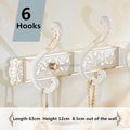 Gold robe hook detailed product view additional view