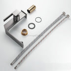 Modern bath shower mixer tap waterfall spout additional view