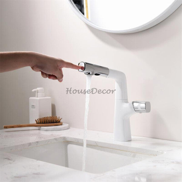 Modern bath shower mixer tap pull out spray additional view