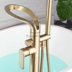 Modern bath shower mixer tap waterfall spout additional view