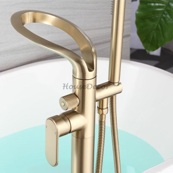 Modern bath shower mixer tap waterfall spout additional view