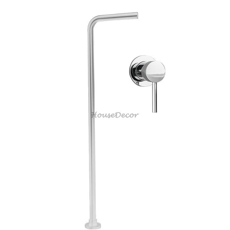 Modern bath shower mixer tap single lever control additional view