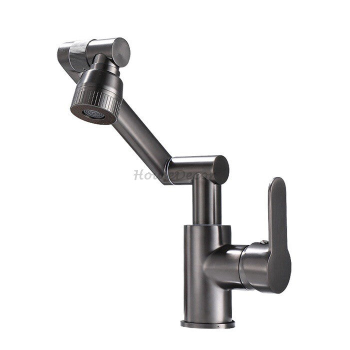 Modern bath shower mixer tap swivel spout main view