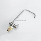 Modern kitchen sink mixer tap swivel spout additional view