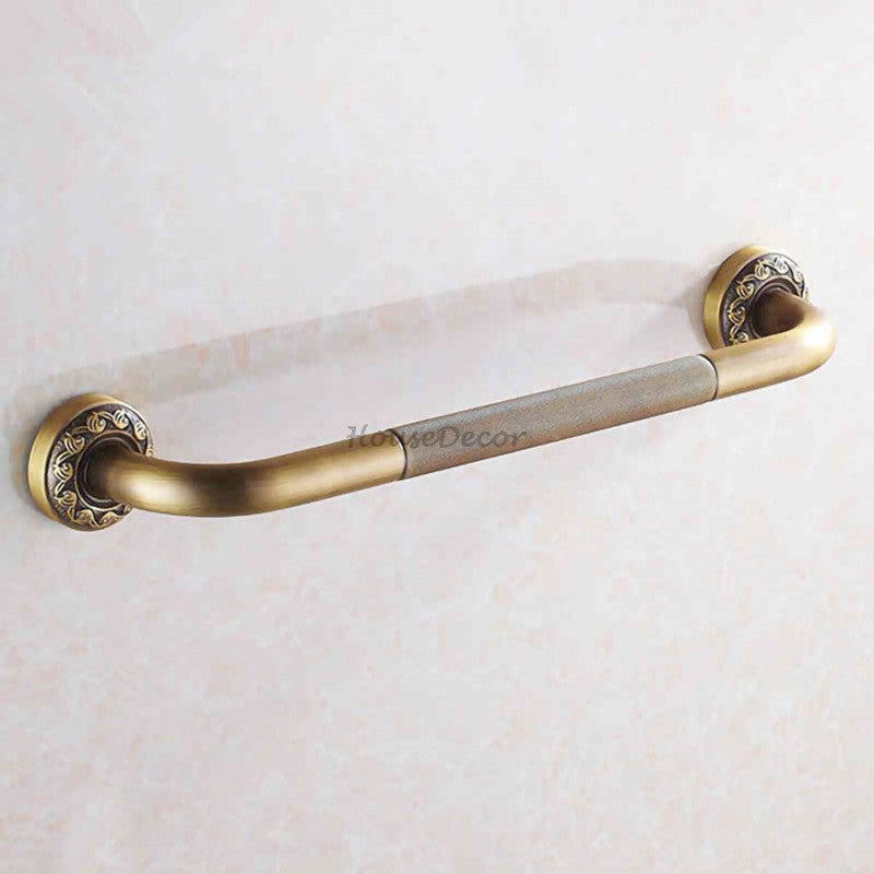 Antique Brass towel rack detailed product view additional view