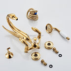 Modern bath shower mixer tap swivel spout additional view