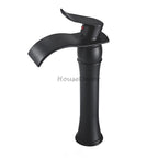 Modern bath shower mixer tap waterfall spout main view
