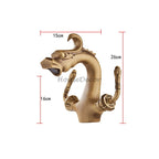 Modern bath shower mixer tap dual handle control additional view