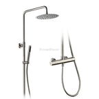 Modern bath shower mixer tap wall mounted design detail view