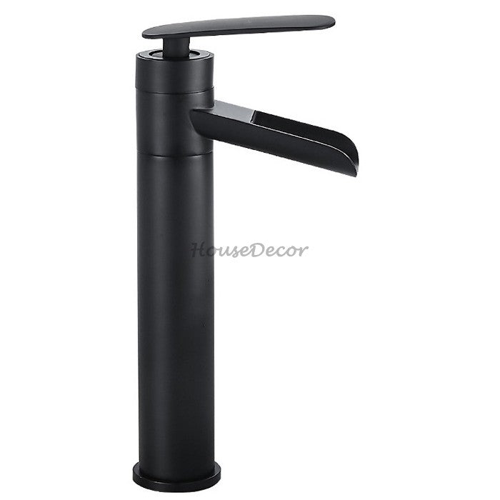 Modern bath shower mixer tap waterfall spout additional view
