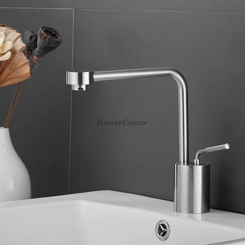 Modern Brass bath shower mixer tap swivel spout additional view